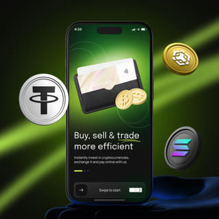Nexus Investeira AI exibe sua plataforma de trading na tela de um dispositivo móvel