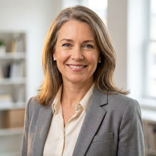 Sarah Coleman, atuando como Diretora Financeira da Nexus Investeira AI, foto de perfil
